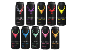Bucked Up Energy Drinks Zero Sugar Energy Drinks Available in 6 or 12 Packs