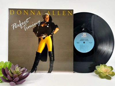 EX ~ 1986 PERFECT TIMING by DONNA ALLEN LP Vinyl Record ~ 90584-1 2 21 Records - Image 1 of 4