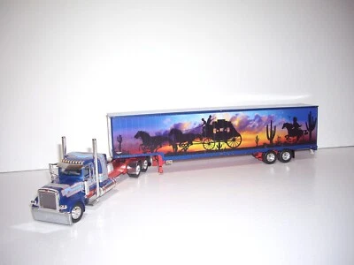 DCP FIRST GEAR 1/64 PETERBILT 389 WITH SLEEPER AND WESTERN MURLED KENTUCKY VAN - Image 1 of 4