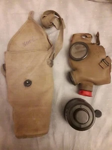 ITALIA 2GM/WW2 MASCHERA T35 COMPLETA DI TUTTI GLI ACCESSORI - TG. 1 MAI USATA - Picture 1 of 9