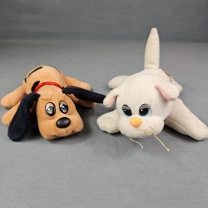 Vintage Pound Puppies Pur-r-ries Tonka 1980s Plush Dog Cat Set Lot Of 2 - Picture 1 of 6