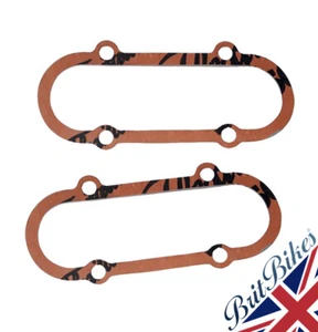 2x ROCKER TAPPET COVER GASKET TRIUMPH TR6 T120 TR7 T140 MADE IN ENGLAND 71-2574 - Picture 1 of 2