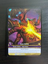 World of Warcraft WoW TCG Promo - EA Extended Art Holy Shock