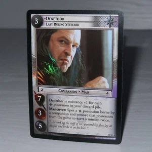 El Señor de los Anillos TCG Bloodlines Lámina 13RF8 Denethor Último Administrador Gobernante - Imagen 1 de 7