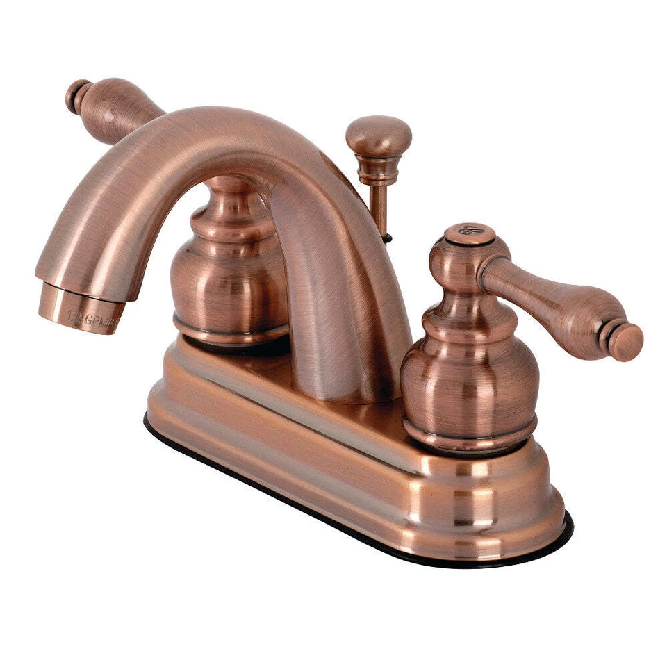 Kingston Brass KB561ALAC Restoration 4 in. Centerset Bathroom Faucet