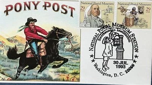 S&T Cachets (Tom O'Hagan) 2779-80 Museo Postal Ben Franklin Correo de la Guerra Civil - Imagen 1 de 1