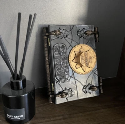Book of The Dead Resin Replica The Mummy Prop with Key Can Be Opened Book Box - Image 1 of 4