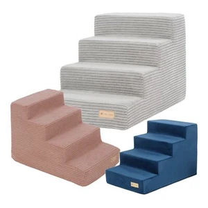 Escaleras para perro mascota, gato, para sofá cama, cubierta extraíble, escalones, escalera, 4 escalones - Imagen 1 de 20