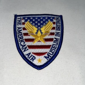The American Air Museum In Britain Vintage Patch red white blue yellow - Picture 1 of 5