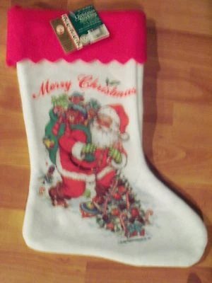 20" Christmas Stocking Vintage 1996 Rubies Costume Co USA U Pick NOT a LOT - Image 1 of 2