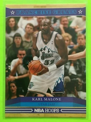 2012-13 Panini Hoops #12 Karl Malone Utah Jazz Franchise Greats Basketball Card - Image 1 of 2
