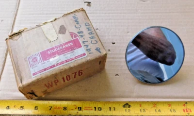 NOS CABEÇA DE ESPELHO RETROVISOR EXTERIOR TALVEZ 1947-48 STUDEBAKER COMMANDER & CHAMPIONS - Imagem 1 de 3