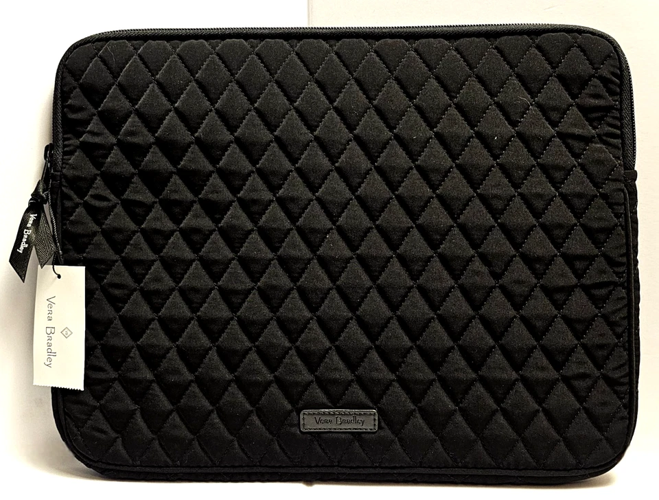 Чехол для ноутбука Vera Bradley из микрофибры классический черный совместимый с ноутбуком 15 дюймов - Изображение 1 из 4