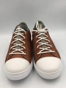 Samuel Hubbard Sneaker Uomo 10.5M "Flight Solo" Pelle Marrone 3411 - Foto 1 di 6