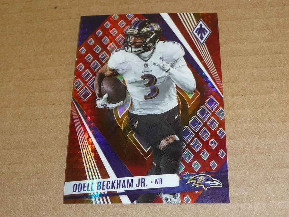 (B) 2023 Panini Phoenix PREMIUM SET FIRE BURST /340 ODELL BECKHAM JR RAVENS #60 - Image 1 of 1
