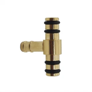CARBURETOR BRASS FUEL TEE FITTING For YAMAHA FJ600 XS750 XS1100 2H7-14988-00 - Photo 1/8