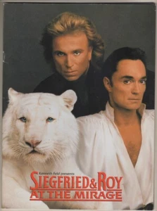 Siegfried & Roy at the Mirage Souvenir Program 1994 32 páginas fotos en color - Imagen 1 de 5