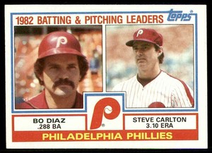 1983 Topps PHILADELPHIA PHILLIES TEAM CHECKLIST #229-CARLTON-V GOOD ++- BUY NOW
