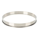 Stainless Steel Pizza Ring: Large Circle Muffin Rings DIY Tool 12in