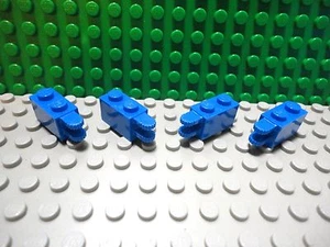 Lego 4 Azul 1x2 bisagra ladrillo con 2 dedos horizontales de bloqueo en el extremo NUEVO - Imagen 1 de 1