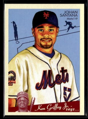 Johan Santana - 2008 Upper Deck Goudey #112 New York Mets - Image 1 of 2