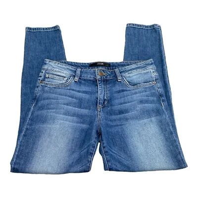 Pantalones de mezclilla ajustados al tobillo Joe’s Jeans Addie Wash, talla 29 algodón lavado medio Foto 1 de 4