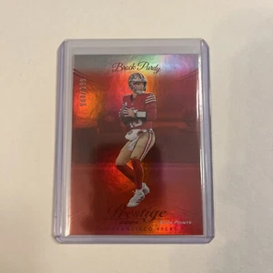 2024 Panini Prestige Red foil Xtra Points Brock Purdy #144/399. Color match ๐ฅ๐ฅ - Picture 1 of 5