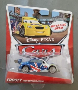 2013 Disney Cars Metallic Deco FINISH FROSTY Australia EXCELLENT CARD - Picture 1 of 3