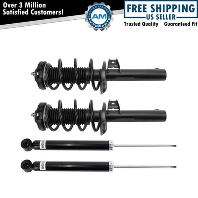 Front and Rear Complete Strut & Shock Absorber Kit For 15-18 Audi Q3 Q3 Quattro - Image 1 of 4