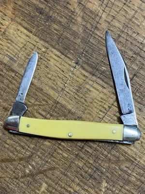 Cuchillo de colección marca Schmidt & Ziegler Bull fuerte a presión sin grietas envío rápido Foto 1 de 4