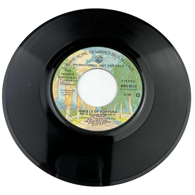 The Doobie Brothers Wheels Of Fortune Promo 45 WLP 7" Single record Mono Stereo - Image 1 of 4