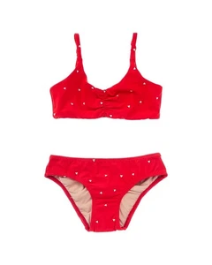 Pilyq 2Pc Anna Bikini Set Red 4 - Picture 1 of 2