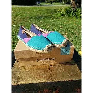 Zapato informal para mujer Sperry Top-Sider Katama Cape verde azulado/rosa/azul marino talla 6,5 - Imagen 1 de 10