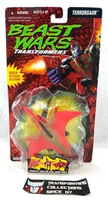 Transformers Beast Wars 1995 Terrorsaur MOSC Rock Bubble First Release - Picture 1 of 2