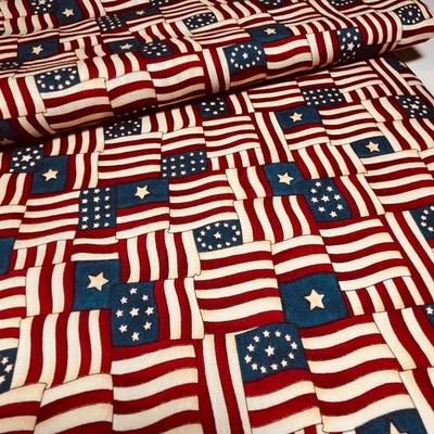 Flag Fabric: Cape Independence by Deb Strain for Moda, 100% Cotton - Image 1 of 4
