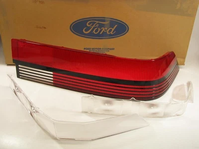 NEW GENUINE Right Tail Light Tail Lamp LENS ONLY - OEM 1989-1992 Ford Probe - Image 1 of 3