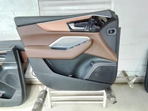 2023 ACURA MDX Driver Left Side Front Door Trim Panel Black and Brown OEM - Picture 1 of 5