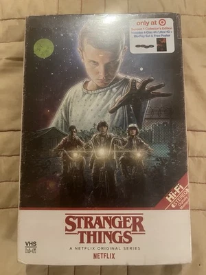 SEALED Stranger Things Season 1 Collectors Edition 4K Ultra HD Blu-Ray Brand New - Image 1 of 4