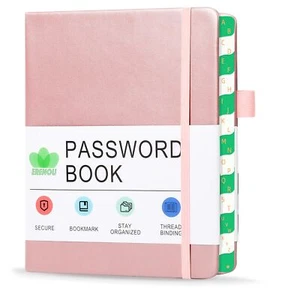 Password Book with Alphabetical tabs Internet Address and Password Book-5.2“×... - Picture 1 of 8