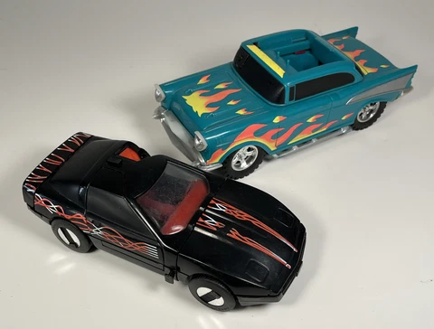 Vintage Kenner MASK Car Lot As Is Raven Corvette Hurricane 57 Chevy Cover