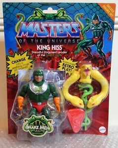 2023 Mattel MOTU Origins Masters of the Universe He-Man King Hiss Deluxe New ! - Imagen 1 de 3