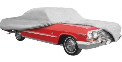 Cubierta de coche bloqueador de clima exterior OER 4 capas 1961-1964 Chevy Impala Biscayne 2 puertas Foto 1 de 4