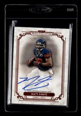 2013 Topps Museum Collection #SSA-MF Matt Forte Signature Series Auto Copper /50 - Image 1 of 2