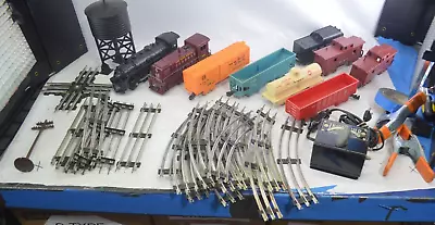 Lionel New York Central Flyer Train Set With Extras O-27 Scale Untested - Image 1 of 4