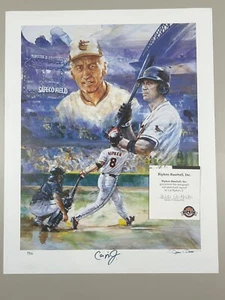 Litografía Cal Ripken Jr 16x20 2001 acabado estelar serie West Legacy - Imagen 1 de 15
