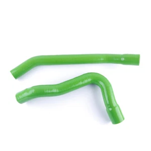 GREEN INTAKE SILICONE RADIATOR HOSE FIT 1982-92 CHEVY CAMARO FIREBIRD TRANS V8 - Picture 1 of 16