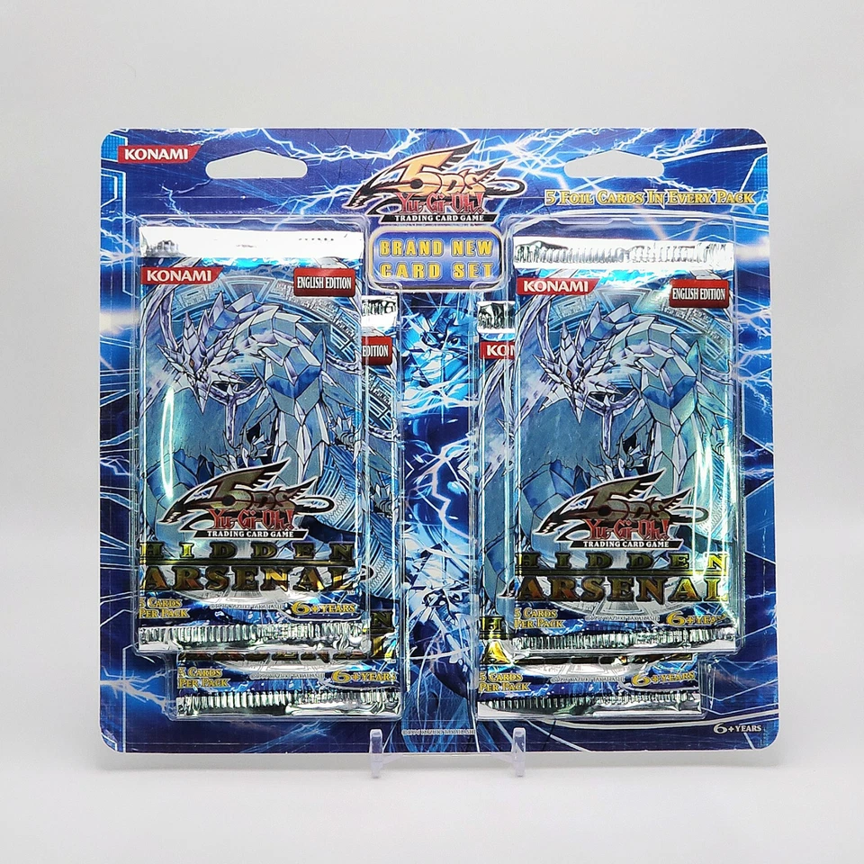 Yu-Gi-Oh Hidden Arsenal (HA01) X4 Booster Pack Blister Unlimited Factory Sealed - Image 1 of 1