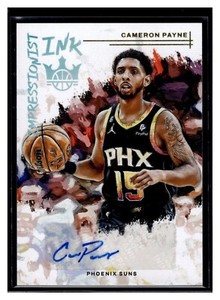 2022-23 Panini Court Kings Impressionist Ink Auto Cameron Payne Phoenix Suns /75