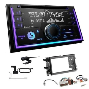 JVC 2-DIN MP3 Autoradio Bluetooth DAB+ für Ford F150 2004-2008 schwarz - Bild 1 von 6