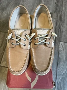 Sperry Bootsschuhe Damengröße 8,5 Medium Freizeit hellbraun hellbraun Leder - Bild 1 von 7
